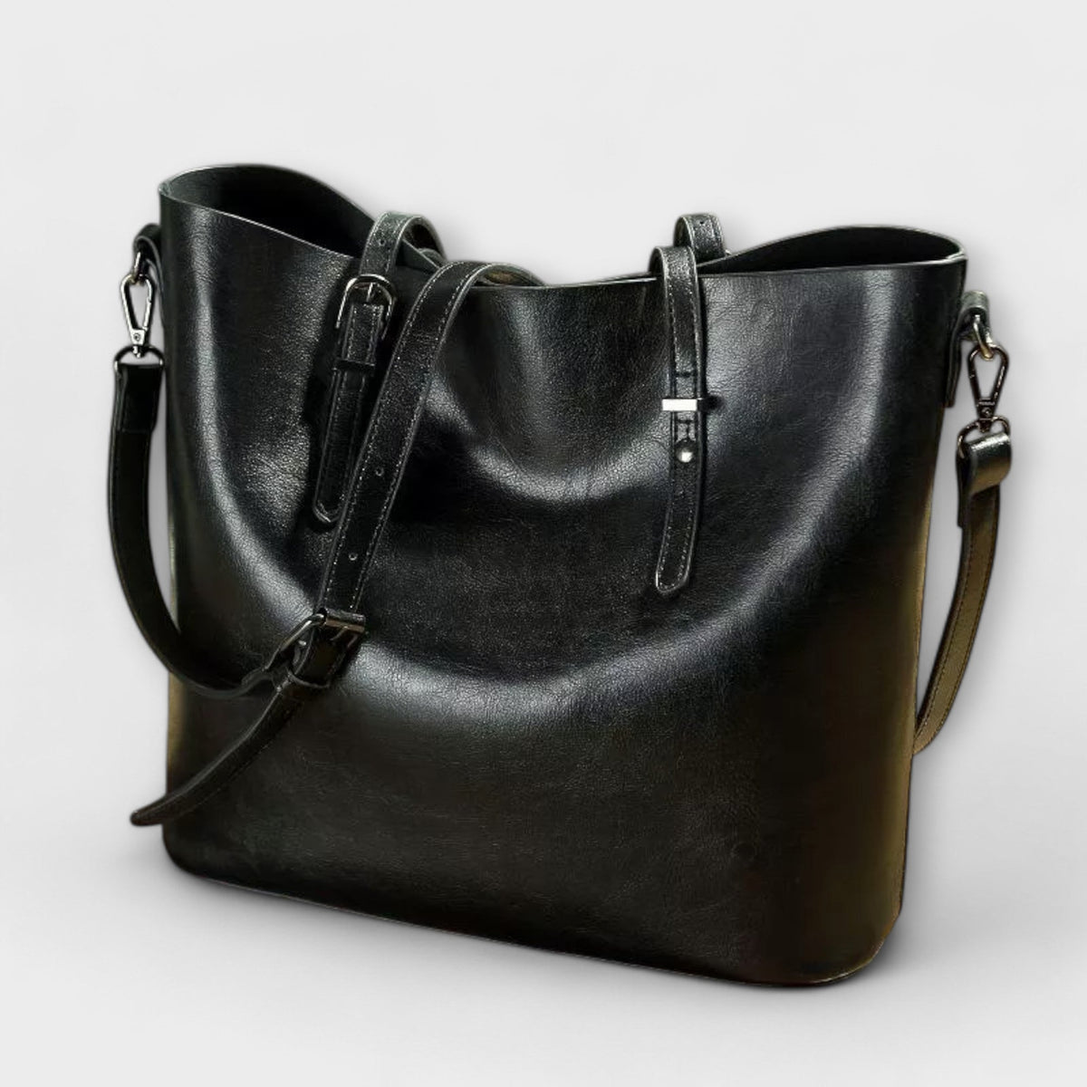 Rhian Women's Shoulder Bag with Buckled Side Straps, photo 3
