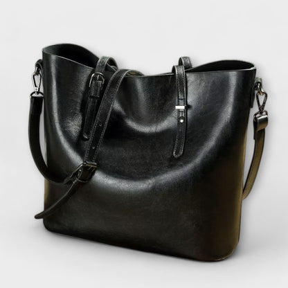 Rhian Women's Shoulder Bag with Buckled Side Straps, photo 3