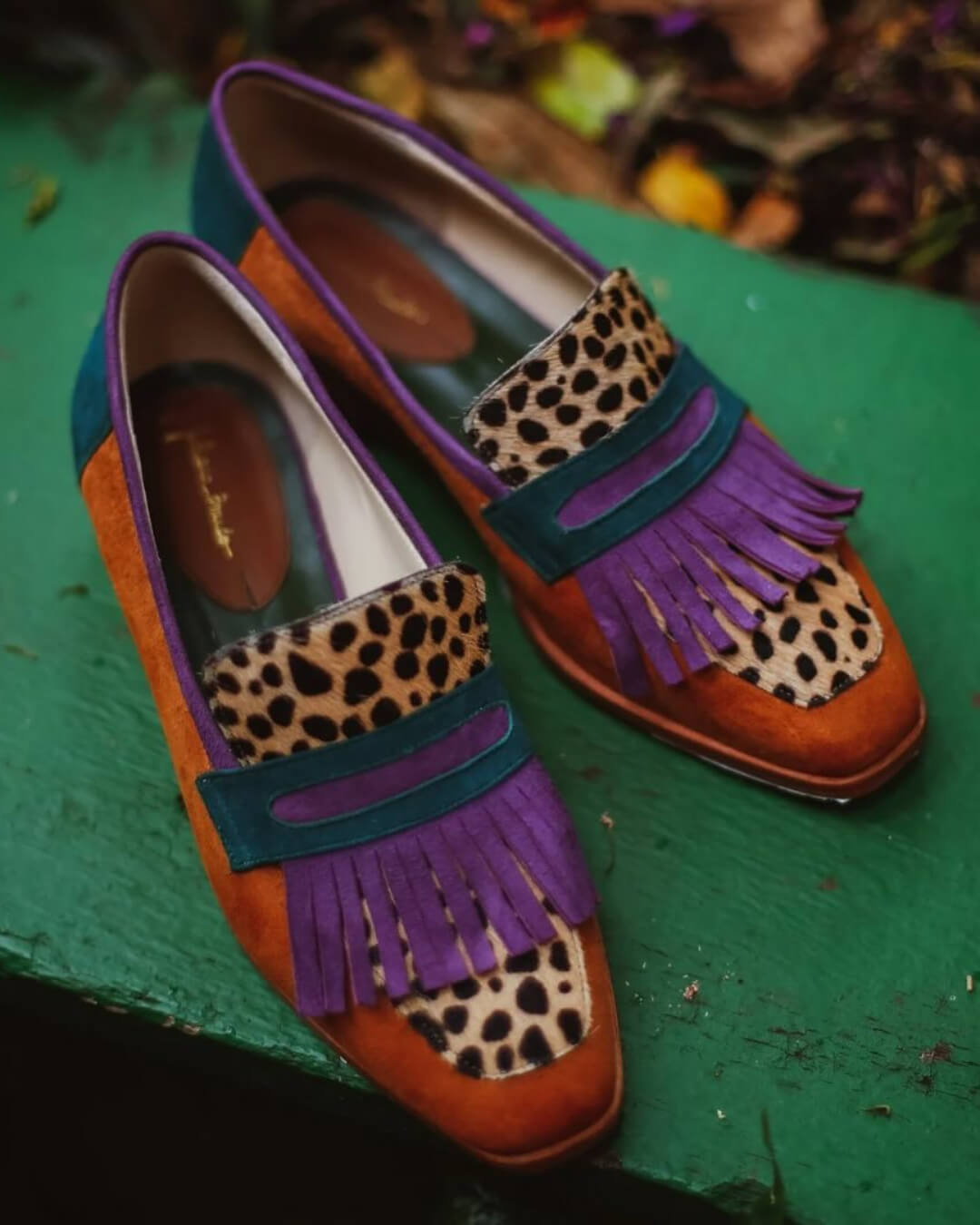 Sylvie Women's Loafers with an Animal Print, photo 2