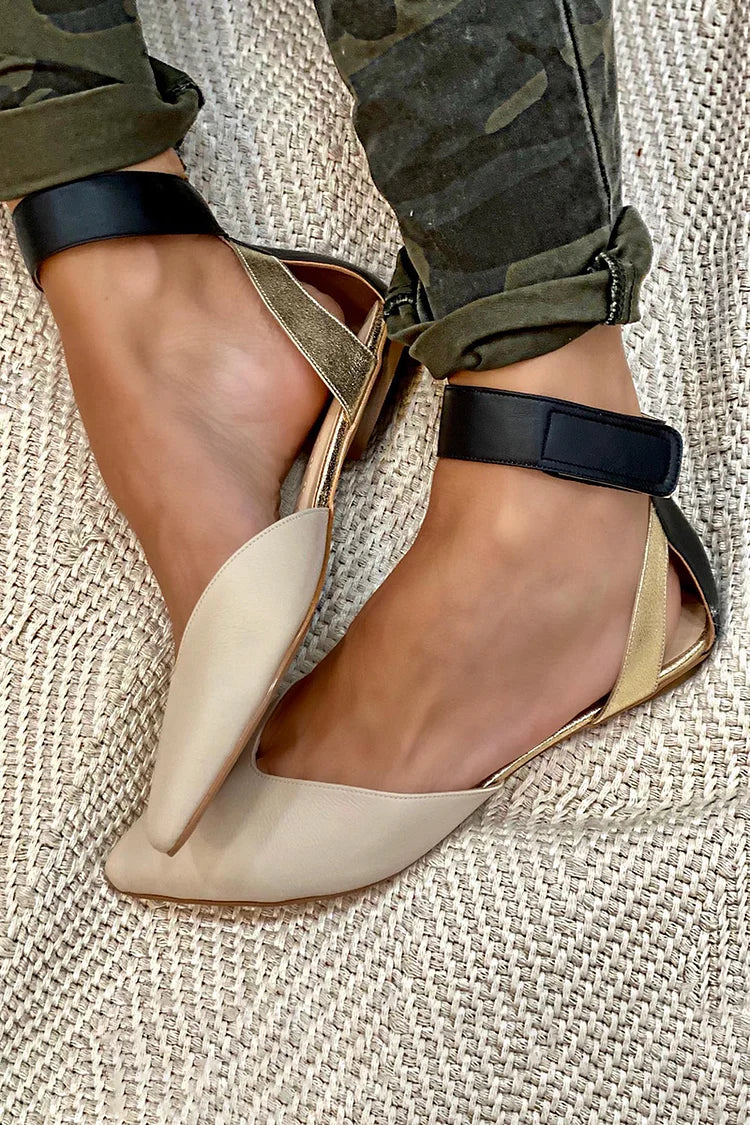 Tabitha Women's Ballet Flats with Colour Blocking, photo 4