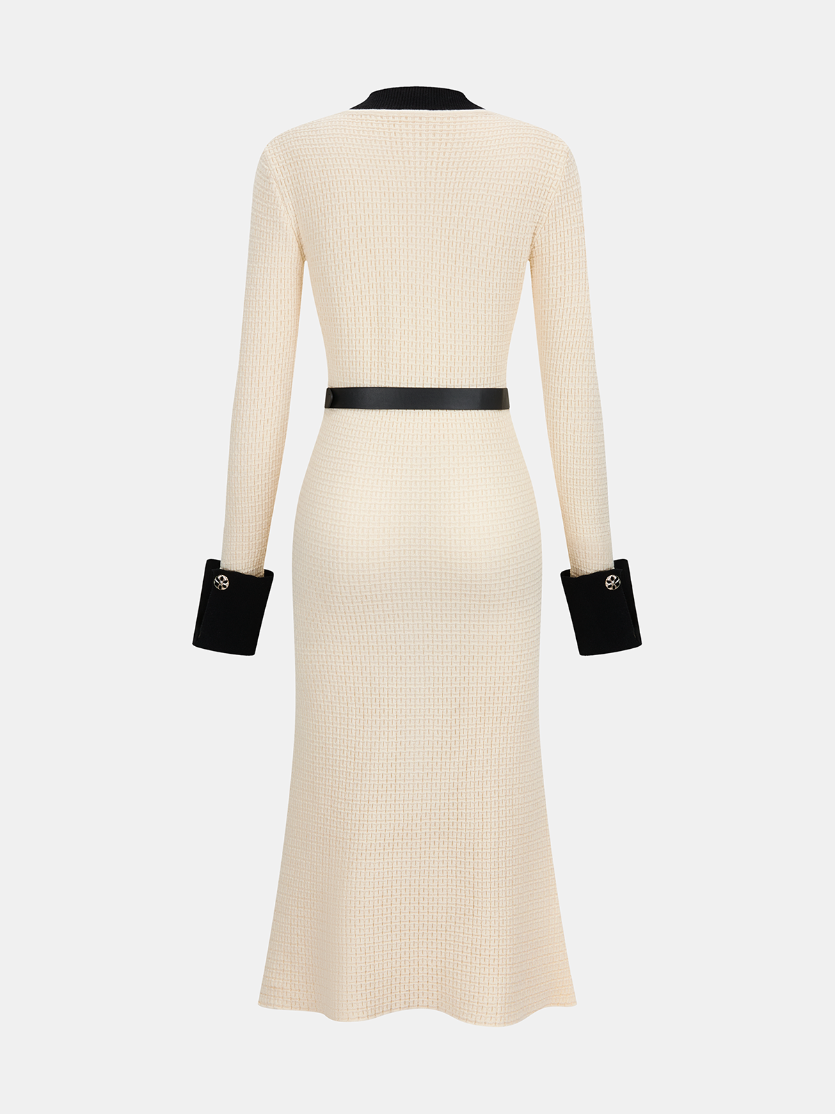 Verity Women's Dress in Knit with Buttons, photo 2